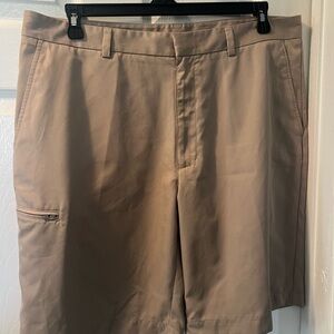Grand Slam Tan Cargo Shorts Lightweight Casual